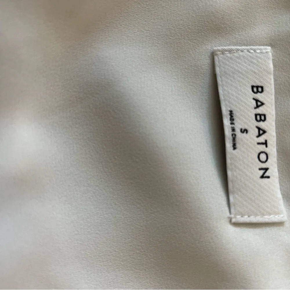 Babaton from Aritizia size S Elegant White Sleeveless Top - Picture 14 of 15